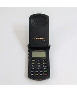 Motorola Startac Digital Cell Phone Flip Phone Vtg Black UNTESTED AS IS  - £45.59 GBP