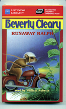 &quot;RUNAWAY RALPH&quot; by Beverly Cleary Cassette Audiobook Unabridged - £11.73 GBP