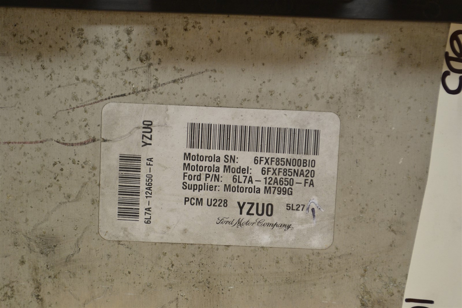 2006 Lincoln Navigator Engine Control Unit ECU 6L7A12A650FA Module 105-6D5 Item image 3