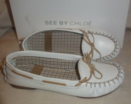 See By Chloe Moccasins Loafers Flats Shoes Sz 37 New - £313.59 GBP