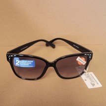 Piranha Premium 4 Womens Sunglasses Black Rhinestones Style # 62143 - £8.41 GBP