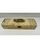 Celluloid Vanity Dresser Trinket Jewelry/necktie Box antique vintage - $69.25