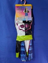 Frankie Stein CHILD Girls Costume Dress Jacket Tights NEW Monster High (L 10-12) - £22.48 GBP