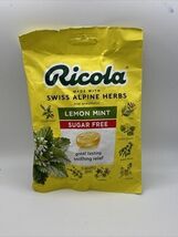 1 pack Ricola Herb Throat Drops, Lemon Mint, Sugar Free, 19 Drops Exp.04... - $12.75