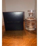 New Ralph Lauren Caldwell Lead Crystal 24 Ounce Decanter-Czech Repub-NIB - €107,25 EUR