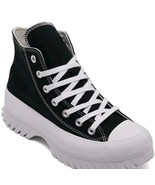 Converse Run Star Hike Hi &#39;Black&#39; Canvas Platform Unisex Sneakers 166800... - $1,168.93 MXN