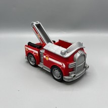 Paw Patrol 6.5&quot; Fire Truck Spin Master Toys #16775 Moving Ladder - $9.89