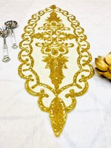 Beaded Table Runner 13 * 36 Inches Occasional Decoration - £39.16 GBP