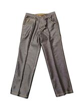 Y2K Enyce Baggy Jeans Wide Leg Skater Style Metallic Brown Pants Size 34x31 - $33.32