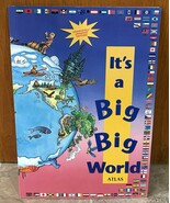 It&#39;s a Big Big World Atlas for Kids 23&quot; x 16&quot; Jumbo Oversized Book Updat... - $65.11 CAD