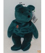 Salvino&#39;s Bamm Beanos Plush Bear Cal Ripken Jr. #8 Baltimore Orioles Green - $9.98