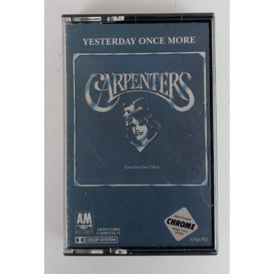 Carpenters Yesterday Once More Cassette 1984 - $3.95