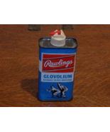 Vintage Rawlings Glovolium Baseball Glove Dressing 4 Ounce Tin - $40.60 CAD