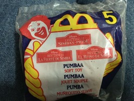 McDonald&#39;s Happy Meal Disney&#39;s The Lion King II PUMBA *NEW* a1 - $6.99