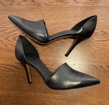 VINCE Claire Chocked Up DOrsay Pump Women 8.5 Italian Leather Stiletto S... - $96.90