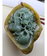 Icy Ice Green Natural Burma Jadeite Jade Dragon Hand Piece # 158 g # 790... - £4,621.89 GBP