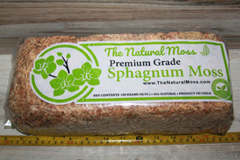 CHILEAN SPHAGNUM MOSS 150grams COMPACT PACK - $15.55