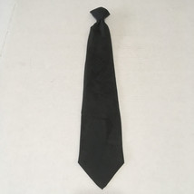 Vintage clip on black tie geometric patterns The men&#39;s store brand - $19.75