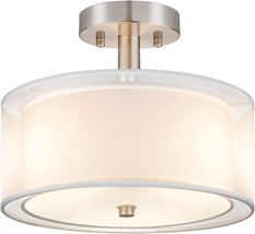 Modern Close To Ceiling Lamps For Living Room, Bedroom, Dining Room, Kitchen, - £33.76 GBP