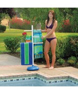 Poolmaster 52505 Outdoor, Patio and Swimming Pool Poolside Towel Rack, W... - £69.98 GBP
