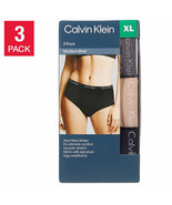 Calvin Klein Womens Seamless Brief, 3-pack,Multi - Black/Cashew/Camo,Small - £27.89 GBP