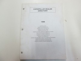1998 Caterpillar Commerciante Directory Manuale 3406 3306 D11T CT660 D11R EP16 - £16.44 GBP