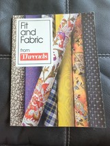 Fit and Fabric by Threads Magazine (1991, Trade Paperback) Taunton Press - £6.70 GBP