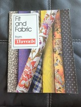 Fit and Fabric by Threads Magazine (1991, Trade Paperback) Taunton Press - £6.58 GBP