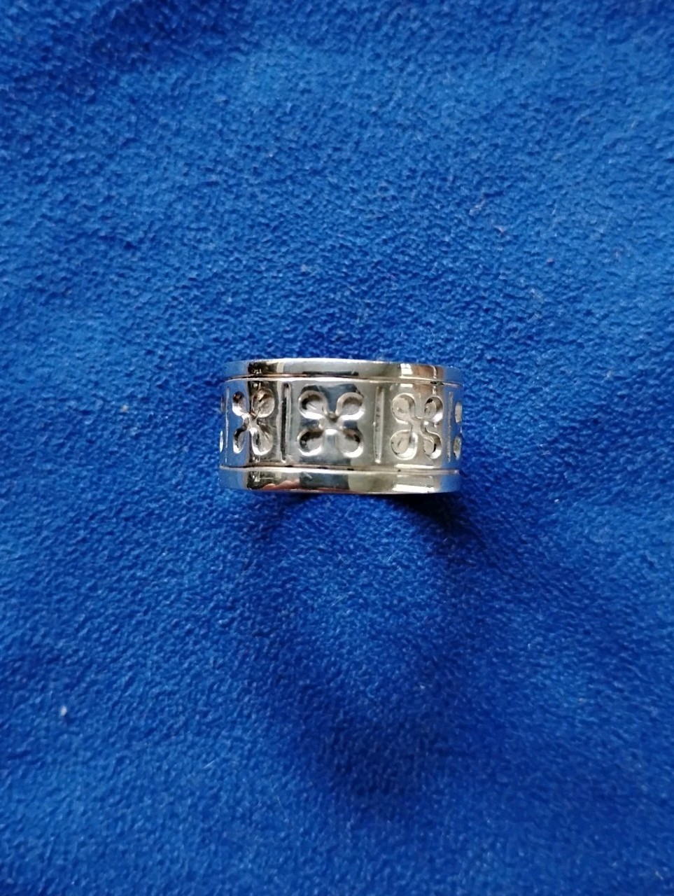 New Vintage Tactical Mexico 11 Mm Wide Band Ring SZ 9.25 Free Shipping Item image 6