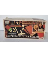 Scrabble Brand Sentence Cube Game Complete Vintage 1971  - $26.51
