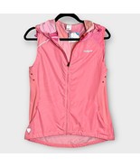 NWT DESIGUAL sport light vest sweat lena pink full zip spring summer siz... - $57.09