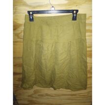 Women's NWT Olive Skirt Large Chelsea and Theodore Peasant Style - $7.56