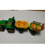 Tomy John Deere Farm Animal Sounds Tractor Pull EX2 5AZ UK 34908V H1518F2V4 - $281.36 MXN