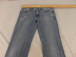 Adult Women&#39;s Lucky Brand Regular Inseam Blue Denim Cotton Jeans 31550 - £12.26 GBP