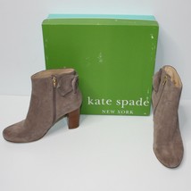 Kate Spade New York Clara Portabella Cow Suede Boots in Taupe size US 9.5 - £71.93 GBP