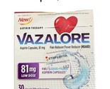 Vazalore Aspirin 81 Mg Low Dose Pain Treatment - 30 Capsule - $35.00