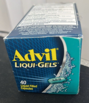 Advil Pain Reliever/Fever Reducer 200 mg Liquid Filled Capsules 40 Ct Ex... - $11.87