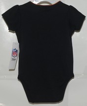 NFL Team Apparel Licensed Cincinnati Bengals 18 Month Black White Baby Bodysuit image 2