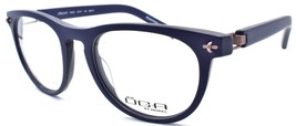 OGA by Morel 7949O BG012 Men&#39;s Eyeglasses Frames 51-21 Blue France - £69.50 GBP