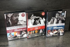Placido Domingo My Greatest Roles Vol 1 2 3 DVD, Puccini, Verdi, French Opera - £39.10 GBP