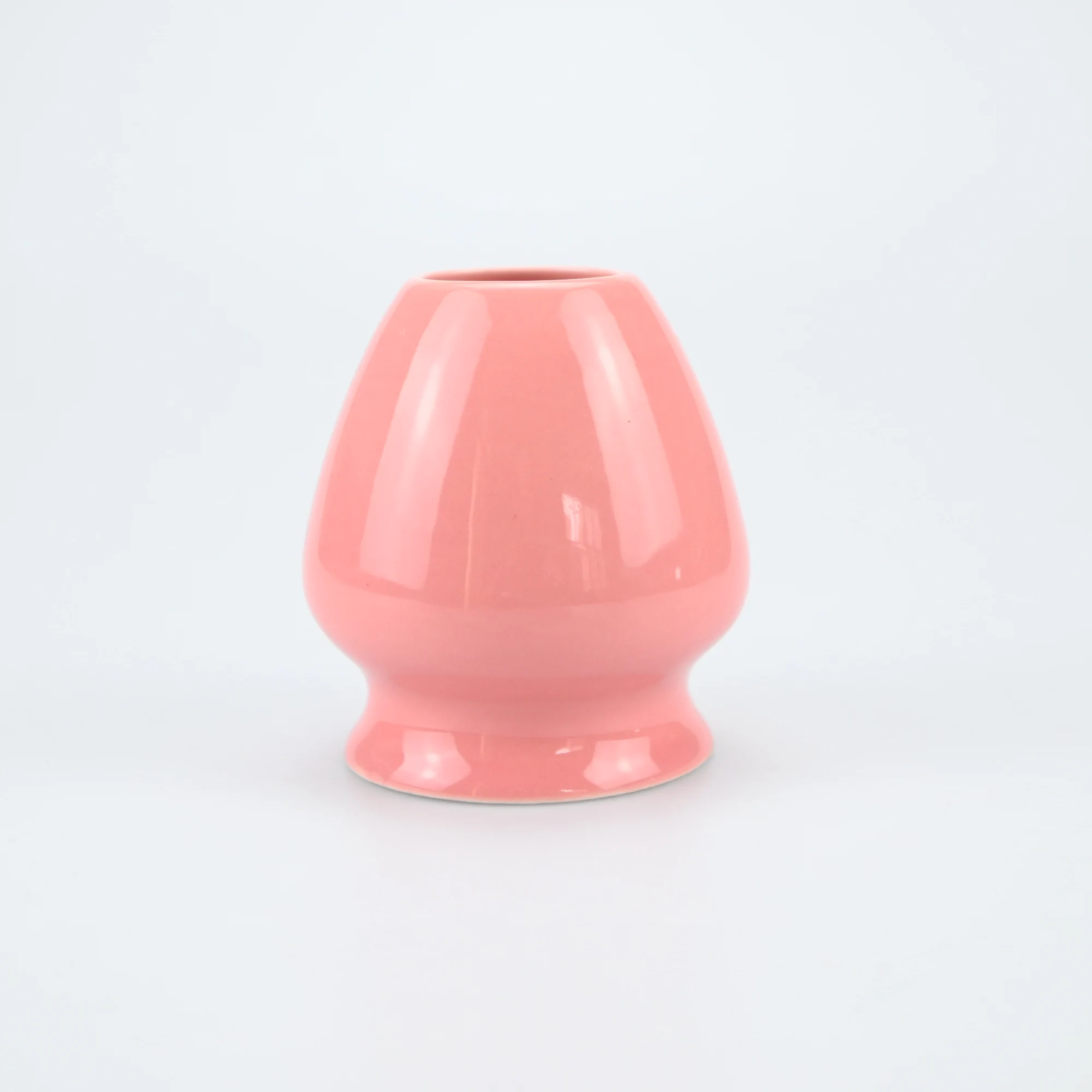 1PCS Ceramic Matcha Green Tea Chasen Holder Stand Bowl Bamboo Whisk Pink - $8.51 CAD