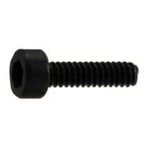 1.6mm-0.35 x 6mm Black Oxide Knurled Hex Socket Cap Screws (30 pcs.) - $14.90