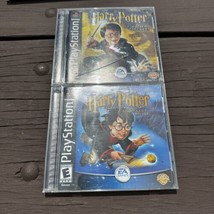 2 Harry Potter Sorcerer’s Stone and Chamber of Secrets PlayStation PS1 Complete - £36.44 GBP