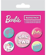Barbie (GRL PWR) Badge Pack - $8.00