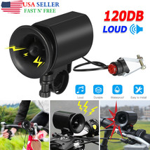 6-Sound Bike Bicycle Super-Loud Electronic Siren Horn Bell Ring Alarm Sp... - $14.99