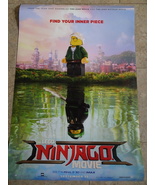 THE LEGO NINJAGO MOVIE - MOVIE POSTER (ADVANCE) - INNER PIECE - £16.52 GBP
