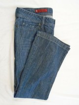 Tommy Hilfiger Women&#39;s Denim High Rise Boot Cut Blue Jeans Size 34 - $152.63 MXN