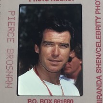 1996 Pierce Brosnan at Revlon Run/Walk 4 Cancer Color Photo Transparency... - $9.49