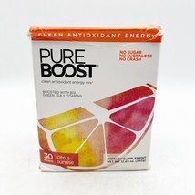 Pure Boost Clean Antioxidant Energy Citrus Sunrise 30 Packets Damage Exp... - £31.44 GBP