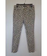 Judy Blue Women Leopard Cheetah Animal Print Skinny Jeans 9/29  Stretch - $29.90 CAD